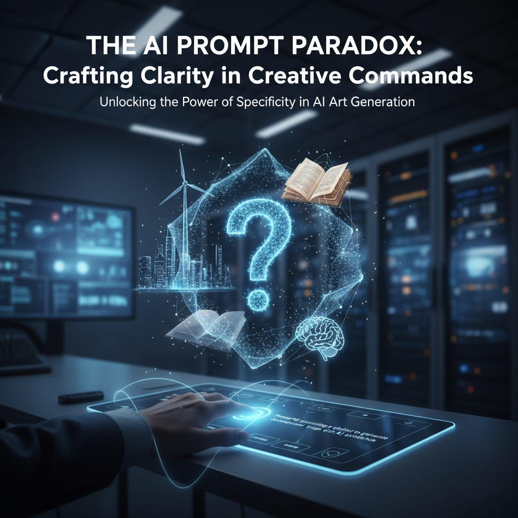 Prompt for specifying a subject to generate a tailored realistic cover image with AI assistance.